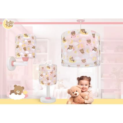Dalber 41571S - LED детская настольная лампа BABY TEDDY 1xG4/4W/230V розовая