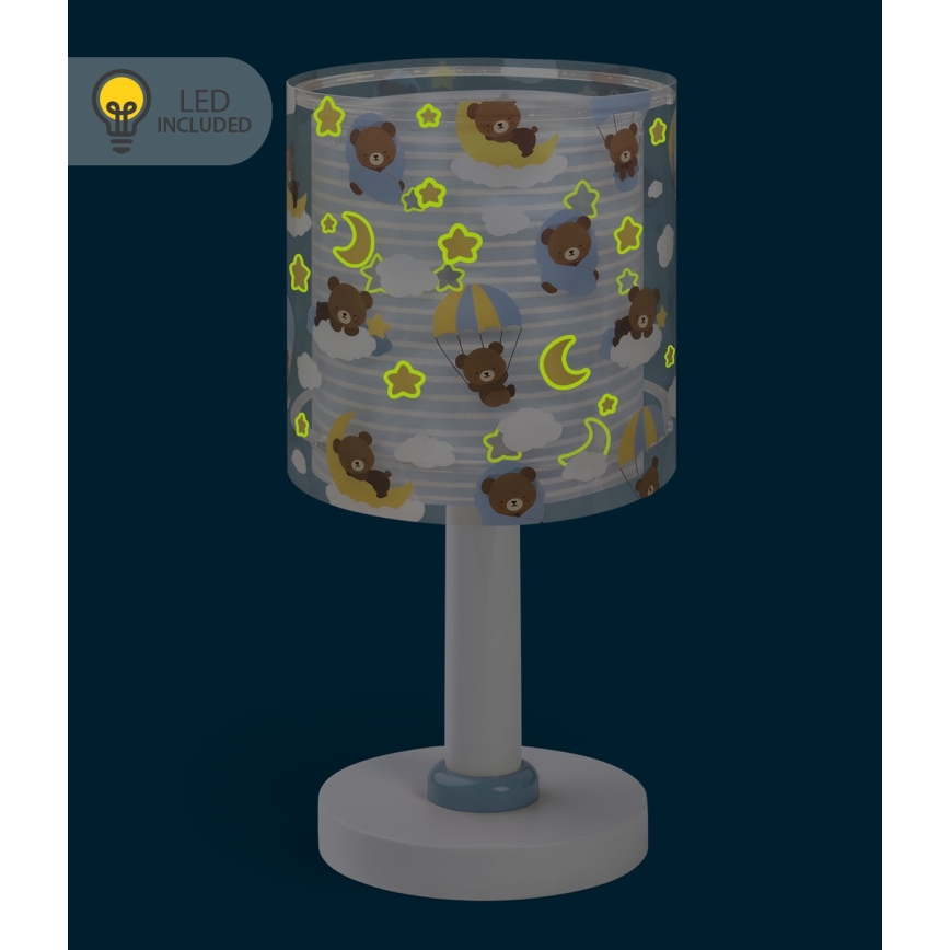 Dalber 41571T - LED дитяча лампа BABY TEDDY 1xG4/4W/230V синя