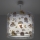 Dalber 41572T - Детская люстра BABY TEDDY 1xE27/15W/230V синяя