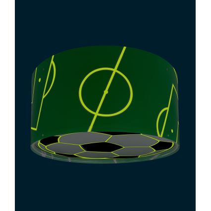 Dalber 41736 - Детский потолочный светильник FOOTBALL 2xE27/15W/230V