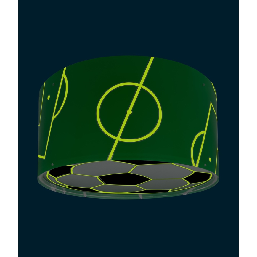 Dalber 41736 - Дитячий стельовий світильник FOOTBALL 2xE27/15W/230V