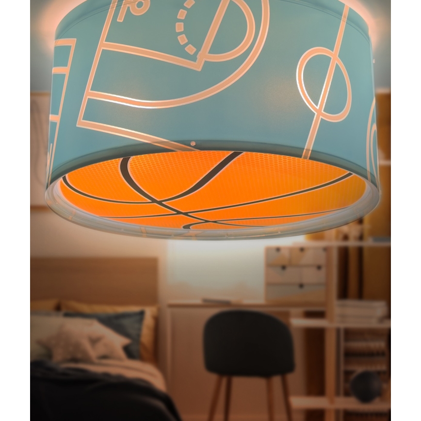 Dalber 41746 - Детский потолочный светильник BASKET 2xE27/15W/230V