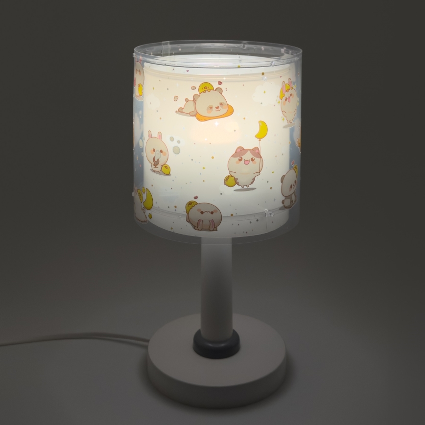 Dalber 41761E - LED детская лампа KAWAII FRIENDS 1xG4/4W/230V серая