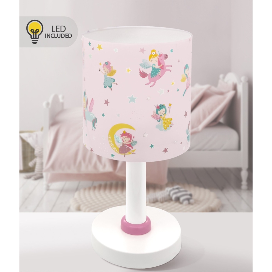 Dalber 42491N - LED дитяча лампа-нічник FAIRY DREAMS 1xG4/4W/230V рожева