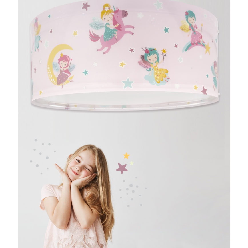 Dalber 42496 - Дитячий стельовий світильник FAIRY DREAMS 2xE27/15W/230V