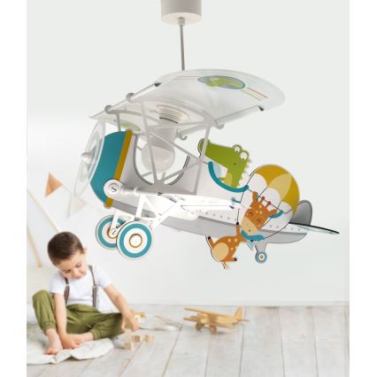 Dalber 54542 - Детская люстра LITTLE CROCODILE 1xE27/15W/230V