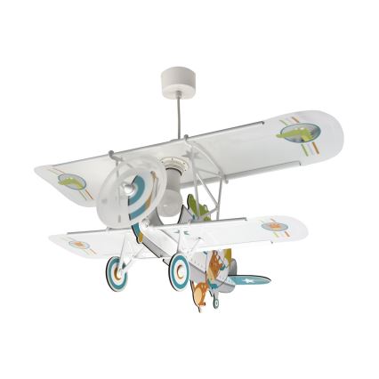 Dalber 54542 - Дитяча люстра LITTLE CROCODILE 1xE27/15W/230V