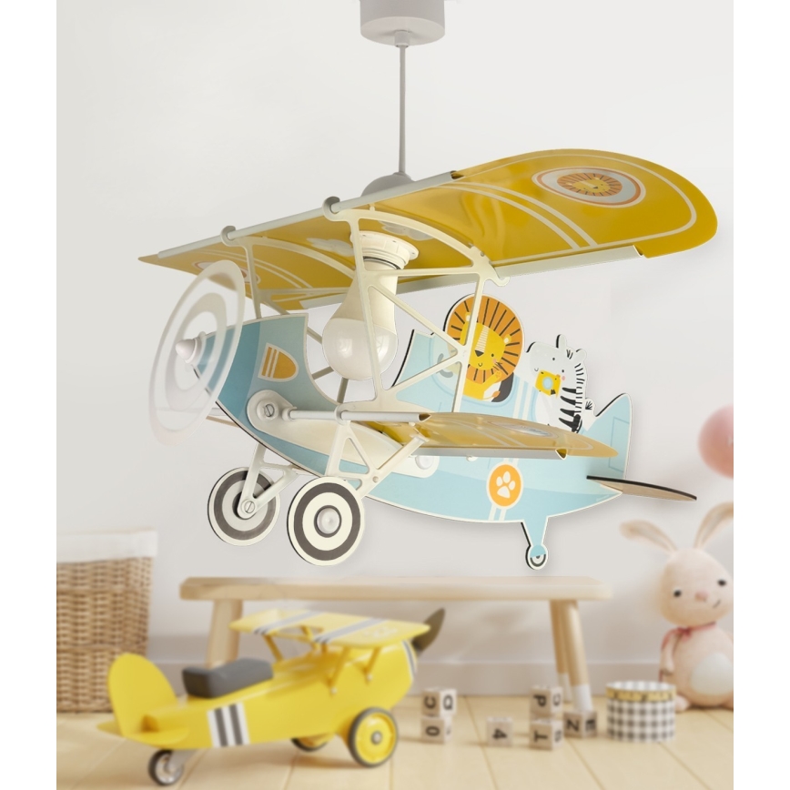 Dalber 54602 - Дитяча люстра LITTLE LION 1xE27/15W/230V