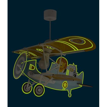 Dalber 54602 - Дитяча люстра LITTLE LION 1xE27/15W/230V