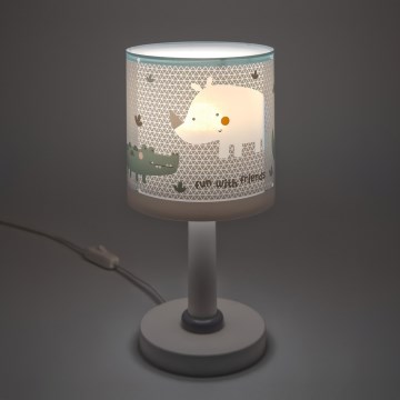 Dalber 60621 - Дитячий нічник RHICO AND CROCO 1xE14/8W/230V