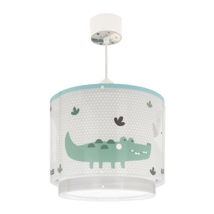 Dalber 60622 - Дитяча люстра RHICO AND CROCO 1xE27/15W/230V