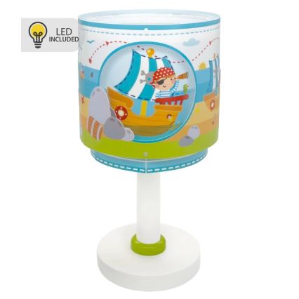 Dalber 60651N - LED детская лампа PIRATE ISLAND 1xG4/4W/230V разноцветная