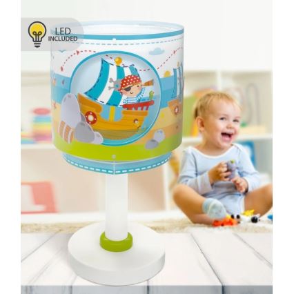 Dalber 60651N - LED детская лампа PIRATE ISLAND 1xG4/4W/230V разноцветная