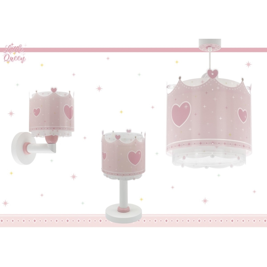 Dalber 61102 - Дитяча люстра LITTLE QUEEN 1xE27/60W/230V