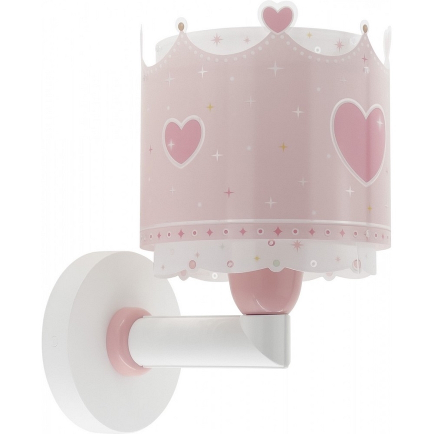 Dalber 61109 - Дитячий настінний світильник LITTLE QUEEN 1xE27/60W/230V