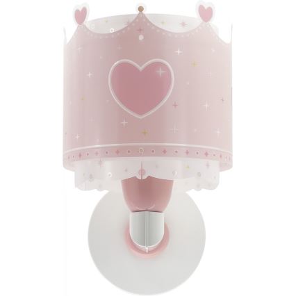 Dalber 61109 - Дитячий настінний світильник LITTLE QUEEN 1xE27/60W/230V