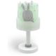 Dalber 61151H - Детская лампа BUNNY 1xE14/40W/230V зеленая