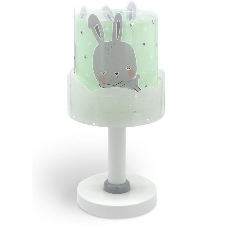 Dalber 61151H - Дитяча лампа BUNNY 1xE14/40W/230V зелений