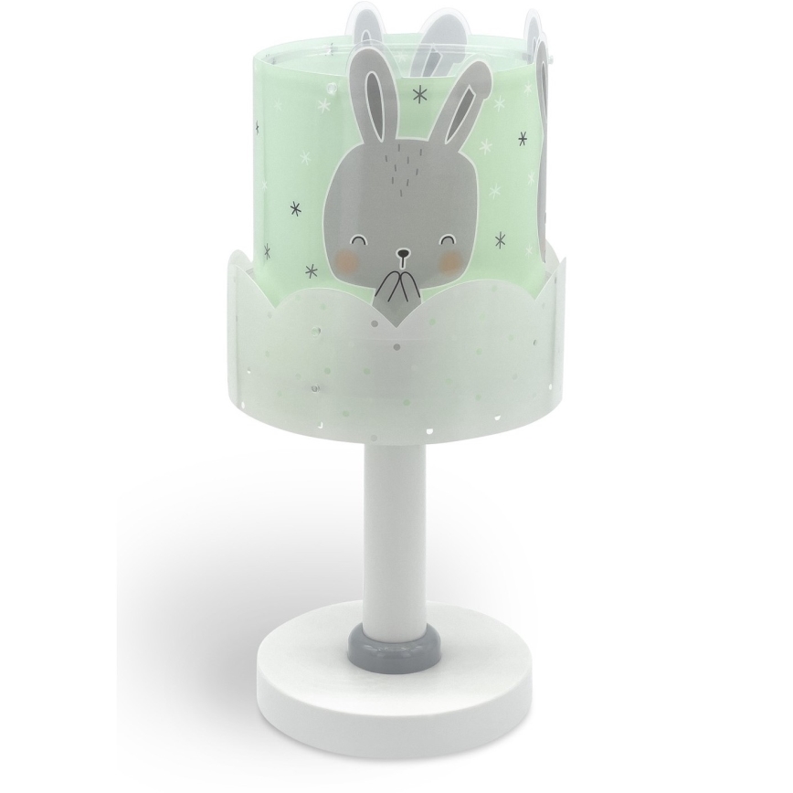 Dalber 61151H - Дитяча лампа BUNNY 1xE14/40W/230V зелений