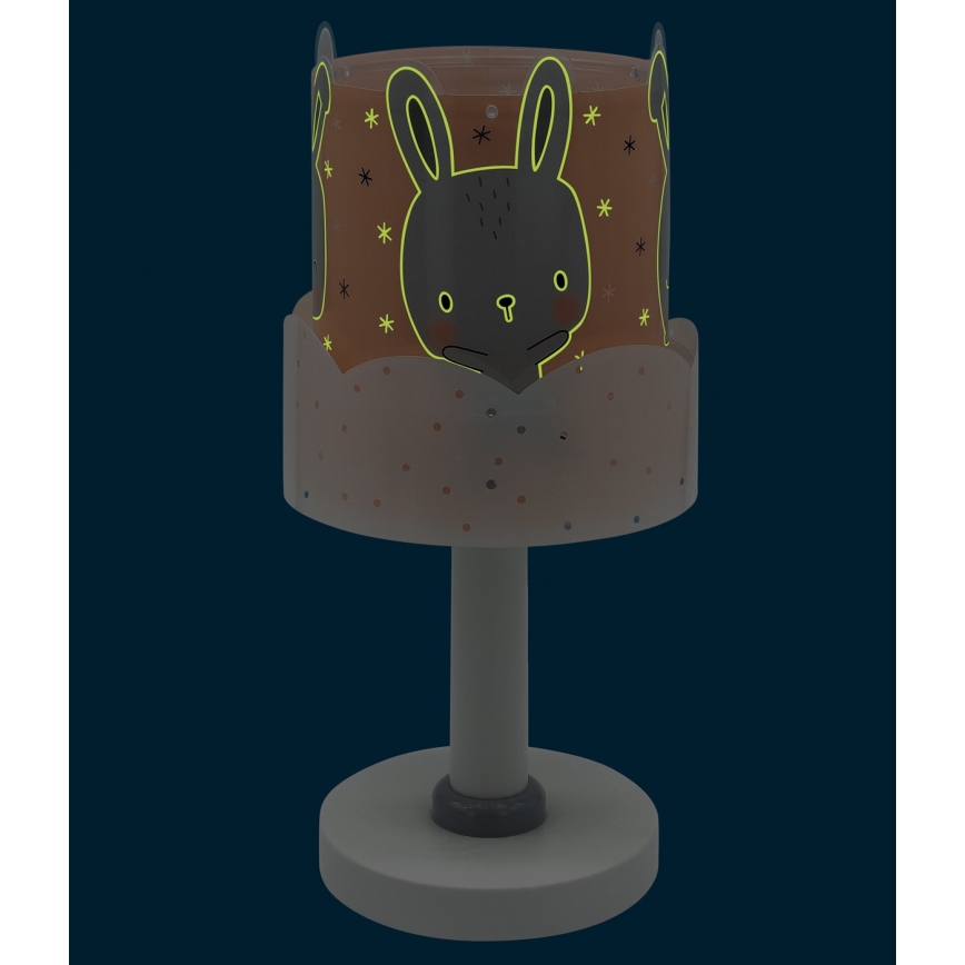 Dalber 61151S - Дитяча лампа BUNNY 1xE14/40W/230V помаранчевий