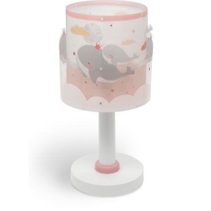 Dalber 61171S - Детский светильник WHALE DREAMS 1xE14/8W/230V розовый