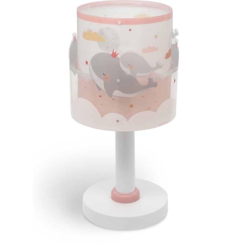 Dalber 61171S - Детский светильник WHALE DREAMS 1xE14/8W/230V розовый