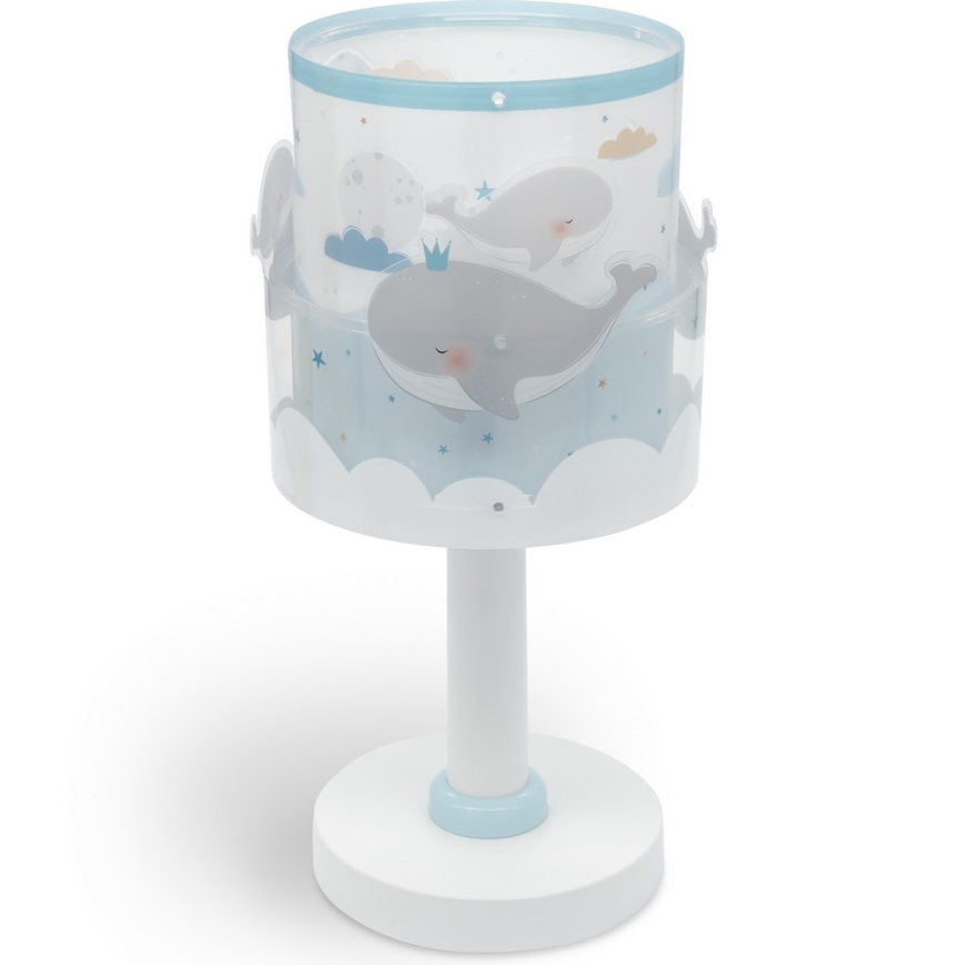 Dalber 61171T - Детский светильник WHALE DREAMS 1xE14/8W/230V синий