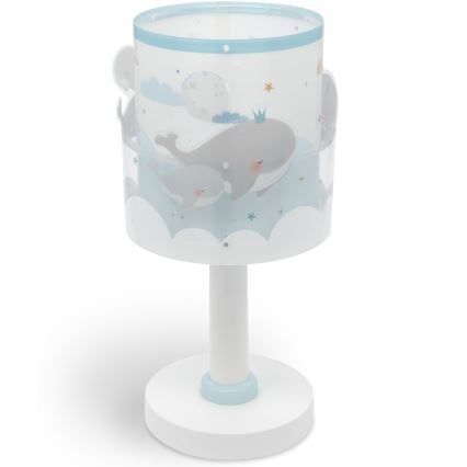 Dalber 61171T - Дитячий нічник WHALE DREAMS 1xE14/8W/230V синій
