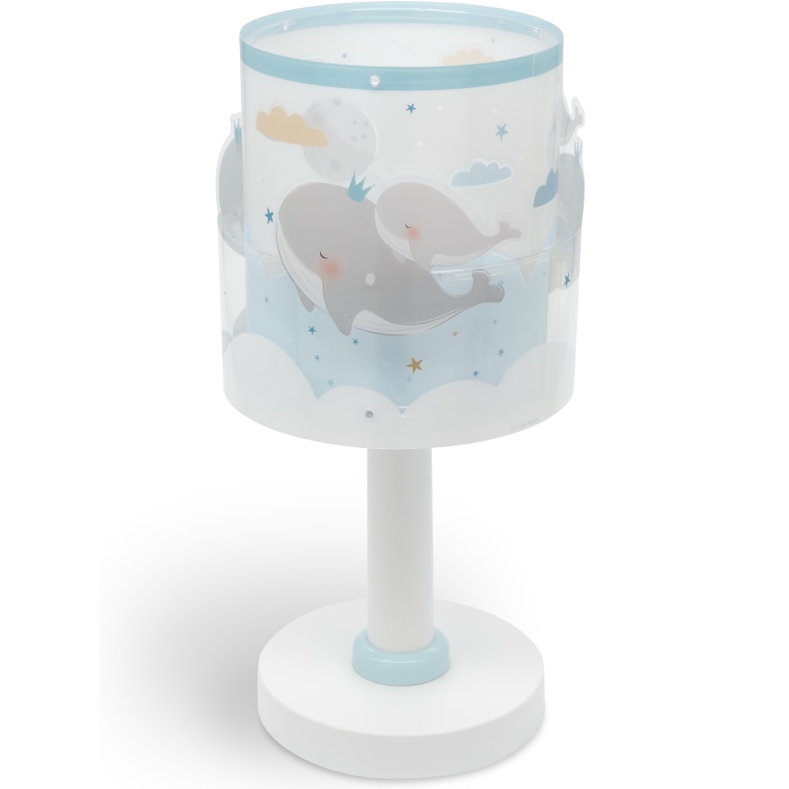 Dalber 61171T - Дитячий нічник WHALE DREAMS 1xE14/8W/230V синій
