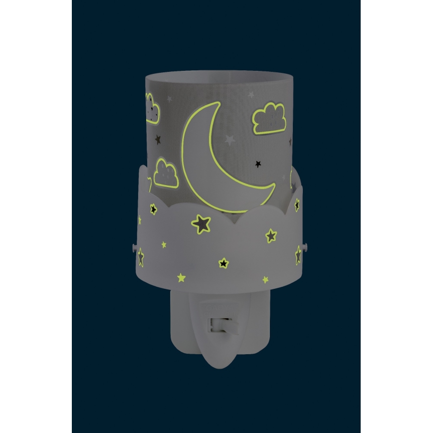 Dalber 61235E - LED Маленька лампа в розетку MOON 1xE14/0,3W/230V