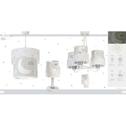 Dalber 61235E - LED Маленька лампа в розетку MOON 1xE14/0,3W/230V