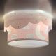 Dalber 61236S - Детский потолочный светильник MOON 2xE27/60W/230V розовый