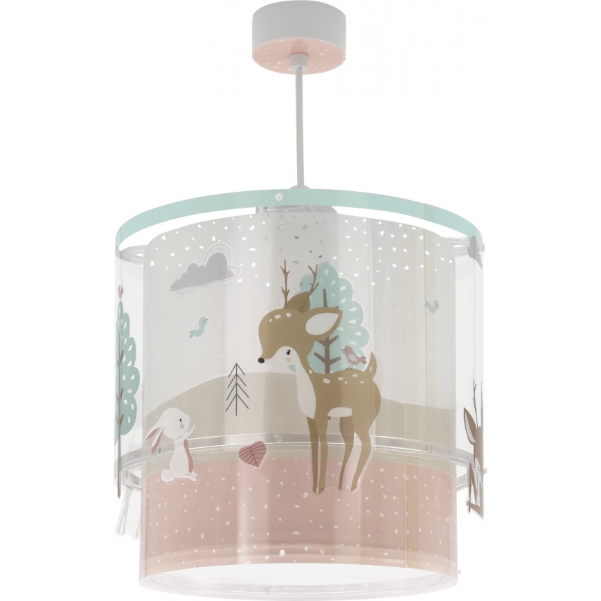 Dalber 61272 - Дитяча люстра LOVING DEER 1xE27/60W/230V