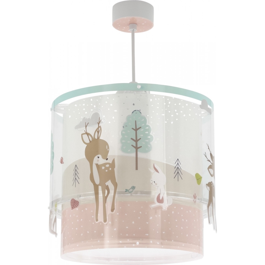 Dalber 61272 - Дитяча люстра LOVING DEER 1xE27/60W/230V