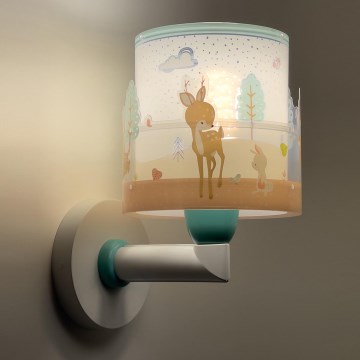 Dalber 61279 - Дитячий настінний світильник LOVING DEER 1xE27/60W/230V