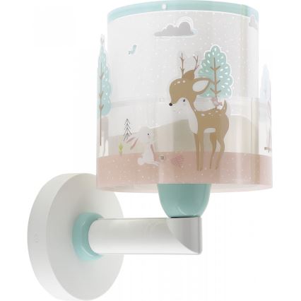Dalber 61279 - Дитячий настінний світильник LOVING DEER 1xE27/60W/230V
