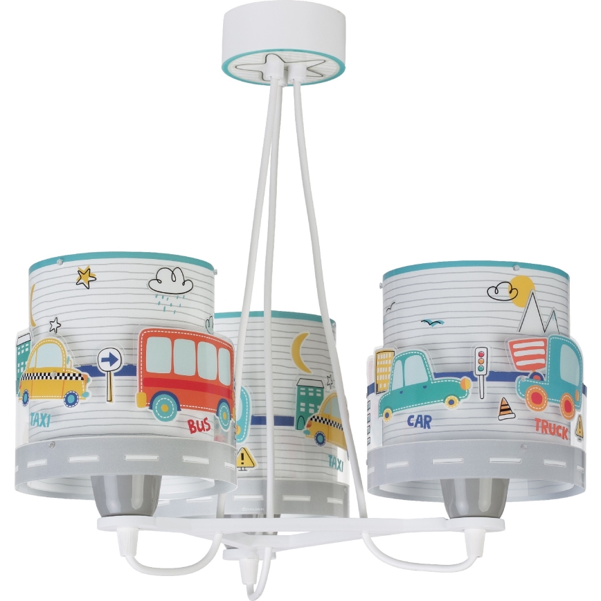 Dalber 61687 - Детская люстра BABY TRAVEL 3xE27/60W/230V