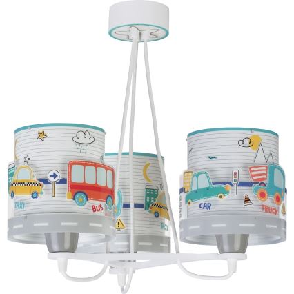 Dalber 61687 - Дитяча люстра BABY TRAVEL 3xE27/60W/230V