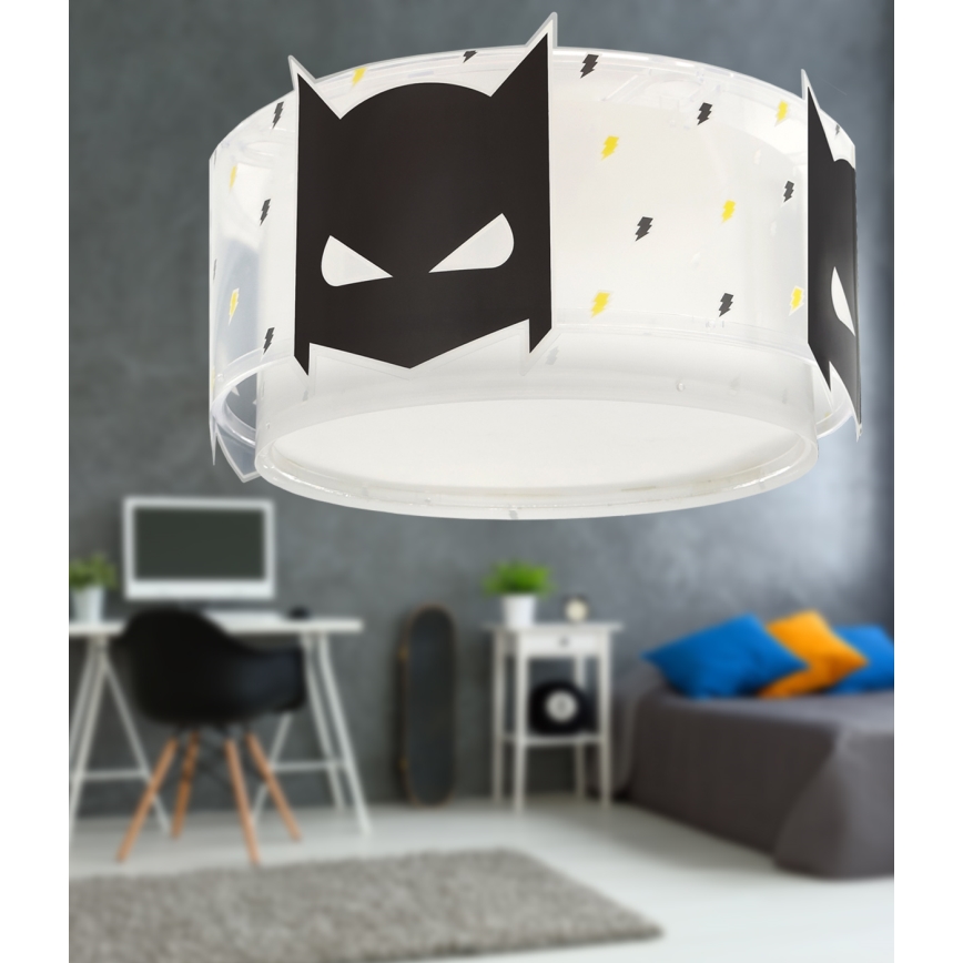 Dalber 61806 - Детский потолочный светильник DARK HERO 2xE27/15W/230V