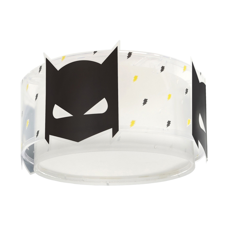 Dalber 61806 - Дитячий стельовий світильник DARK HERO 2xE27/15W/230V