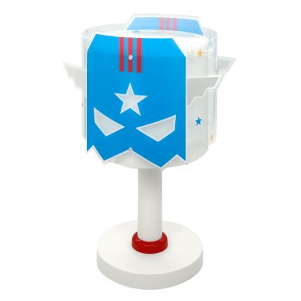 Dalber 61811N - LED детская настольная лампа BLUE HERO 1xG4/4W/230V белая/синяя