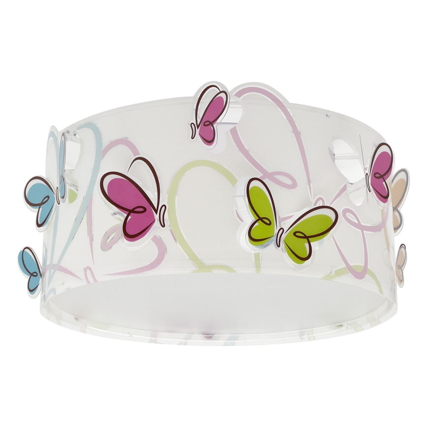 Dalber 62146 - Детский потолочный светильник БАБОЧКА 2xE27/60W/230V