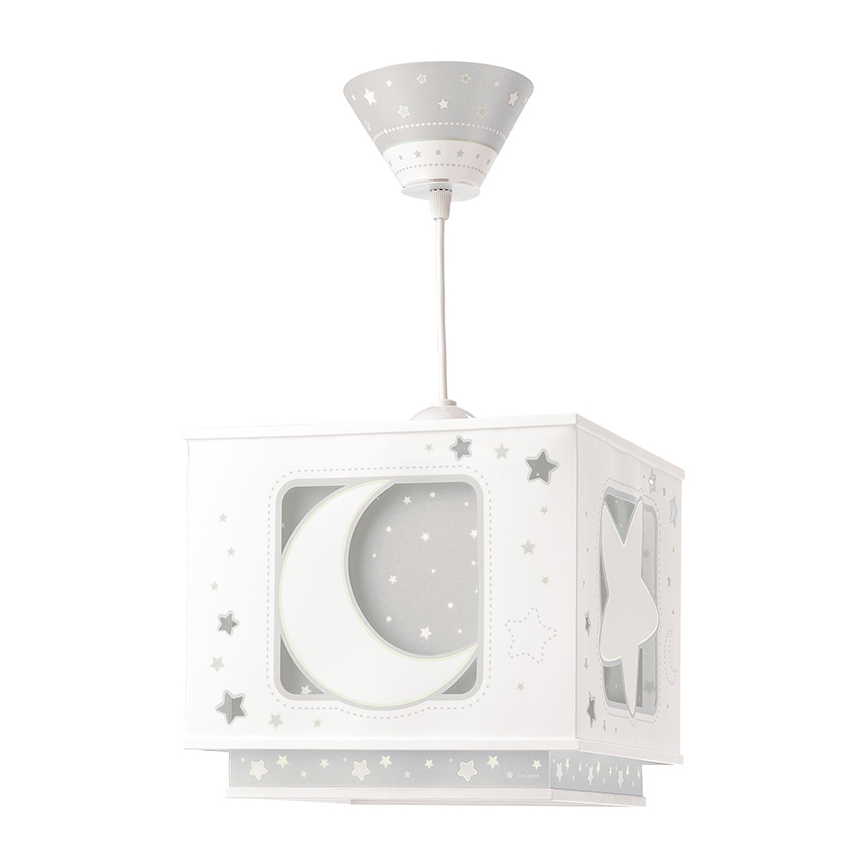 Dalber 63232E - Детская люстра MOON LIGHT 1xE27/60W/230V
