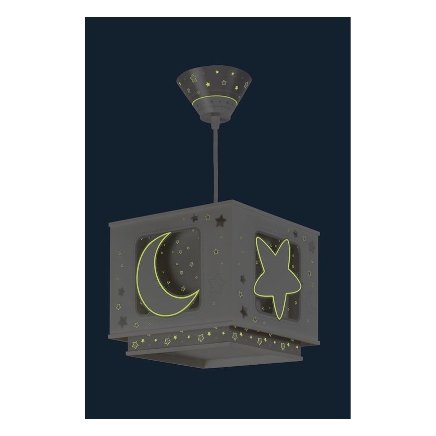 Dalber 63232E - Дитяча люстра MOON LIGHT 1xE27/60W/230V