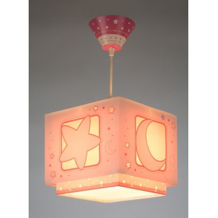 Dalber 63232S - Детская подвесная люстра MOON LIGHT 1xE27/60W/230V