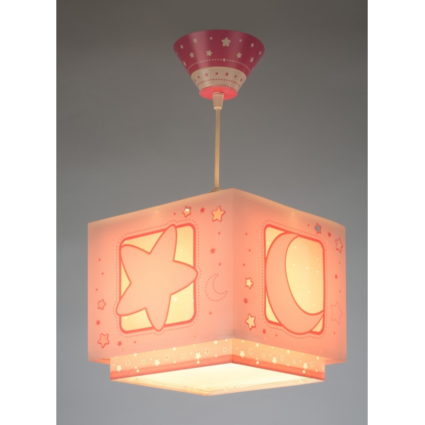 Dalber 63232S - Детская подвесная люстра MOON LIGHT 1xE27/60W/230V