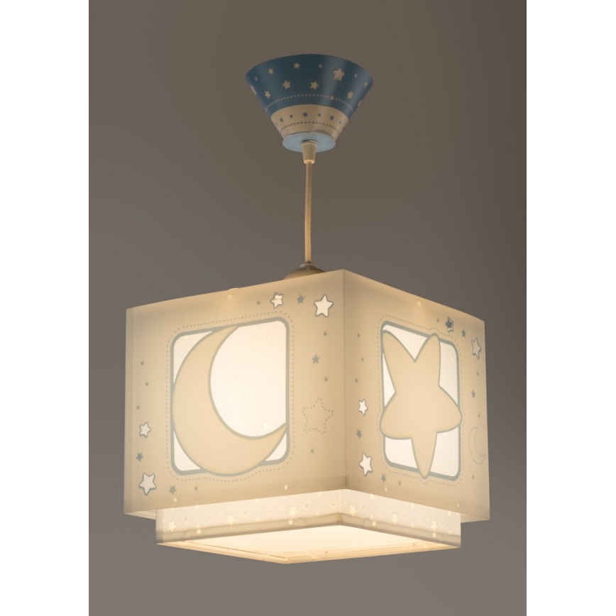 Dalber 63232T - Дитяча люстра MOON LIGHT 1xE27/60W/230V