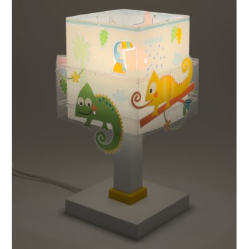 Dalber 63311N - LED детская лампа HAPPY JUNGLE 1xG4/4W/230V разноцветная
