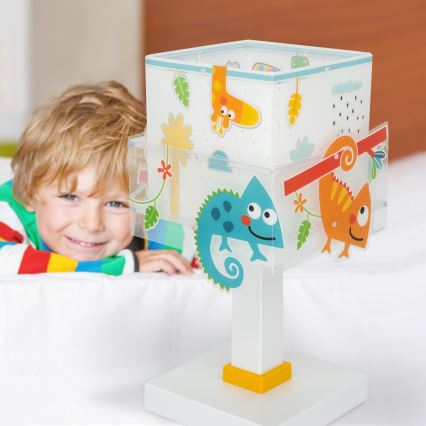 Dalber 63311N - LED детская лампа HAPPY JUNGLE 1xG4/4W/230V разноцветная