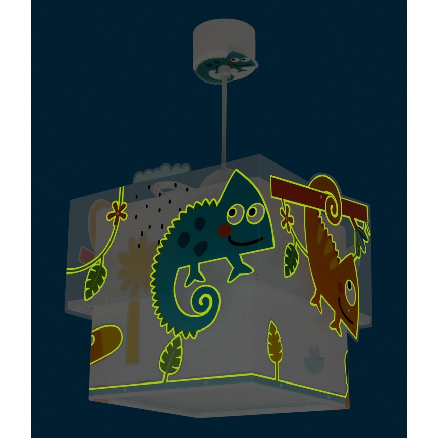 Dalber 63312 - Дитяча люстра HAPPY JUNGLE 1xE27/15W/230V